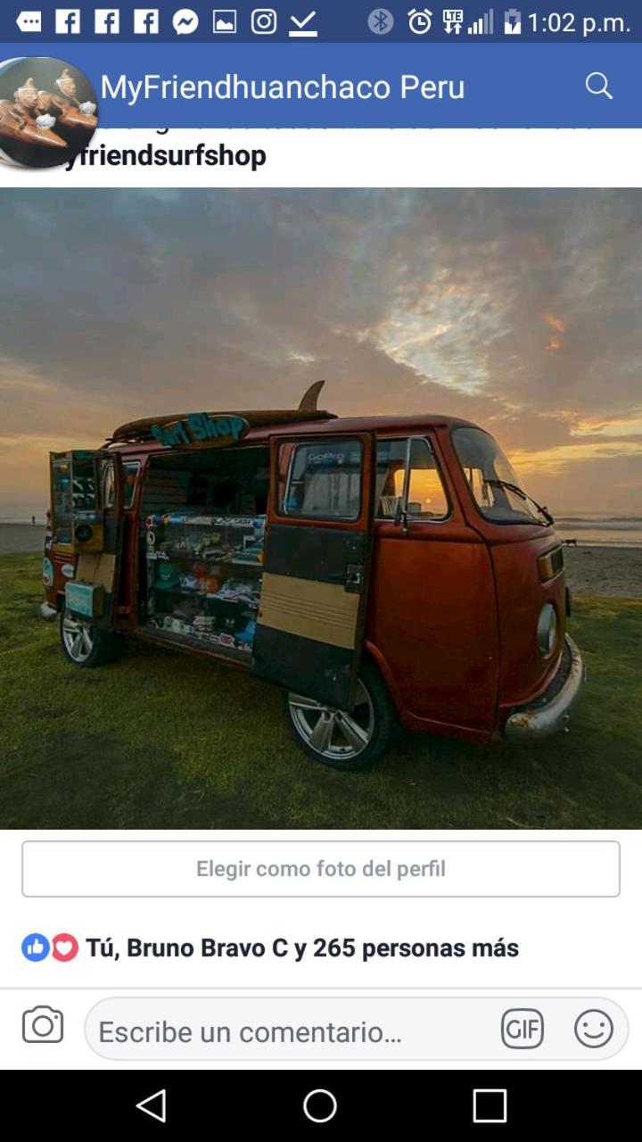 My Friend Surf Hostal ワンチャコ エクステリア 写真